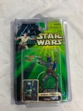 Star Wars Power of Jedi Attack of Clones JANGO FETT Sneak Preview Action Figure NEW 2001