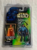 1997 STAR WARS Power Of The Force LANDO CALRISSIAN Action Figure Hologram Foil on Green Card NEW