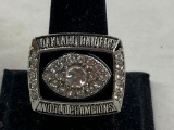 Fred Biletnikoff Raiders Super Bowl XI Replica Ring Size 10.5 Brand new