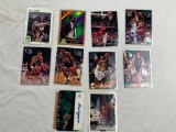 Lot of 10 AUTOGRAPH Basketball Cards