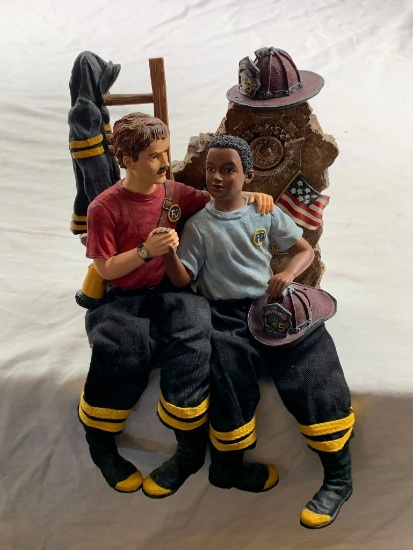 2002 Firefighters Brotherhood Figurine by Daddy Limited Edition