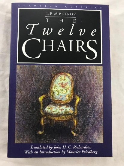 1961 "Twelve Chairs" Translated by H.C. Richardson PAPERBACK