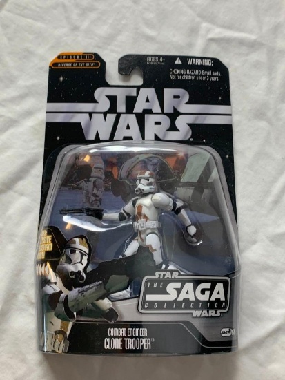 Star Wars The Saga Collection CLONE TROOPER Action Figure NEW Revenge Of The Sith