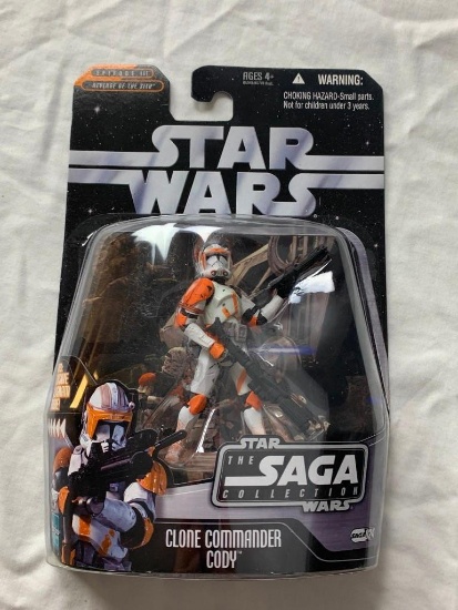 Star Wars The Saga Collection CLONE COMMANDER CODY Action Figure NEW Revenge Of The Sith