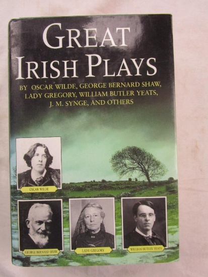 1995 "Great Irish Plays" by Various Iconic Authors HARDCOVER