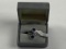 Platinum Diamond Ring Size 7.5 with gift box