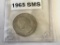 1965 SMS (Special Strick) US Washington Quarter
