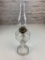 Clear Glass Oil Lamp with Chimney
