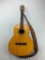 Vintage DECCA Acoustic Guitar with strap 1960s Japan