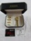 Ladies Gruen Watch with Three Cubic Zirconia Alternate Bezels in Original Box