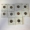 Lot 10 US Wheat Pennies 1 Cent Coins; 1916 - 1944S