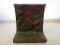 Vintage cast iron African American-themed bookend or door stop