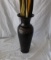 Nice Black Metal Vase with Dried Plant Overall 65