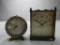 Lot of 2 vintage alarm clocks for parts and repair: Vintage Heco and Linden Alarm Clocks