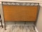 Metal and Wicker Full Size Headboard
