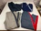 Lot of 4 Pairs of Running, Track, Training Pants Men's size Medium-Nike, Adidas, Reebok, Sunderland