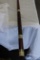 Rare 4 Piece Pool Cue. Carved Handle