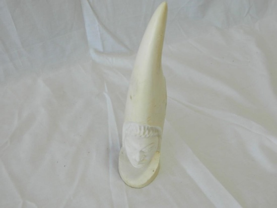 Nice asian vintage bone carving no chips