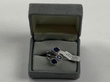 Platinum Diamond Ring Size 7.5 with gift box