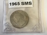 1965 SMS (Special Strick) US Washington Quarter