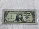 1957 Silver Certificate $1 Blue One Dollar Bill