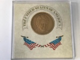 Jimmy Carter 1977 Medallic Art Company Limited Edition Commemorative Bronze Coin