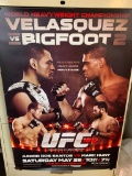UFC Velasquez Vs. Bigfoot Promo Fight Poster
