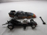 John Force Castrol GTX Elvis Presley Action Racing 1:24 Diecast 1998 Mustang Funny Car