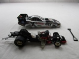 John Force Castrol GTX Elvis Presley Action Racing 1:24 Diecast 2002 Mustang Funny Car