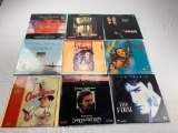 Lot of 9 Vintage Laserdisc Movies- The Wizard Of Oz, Hook, Casablanca, The Firm