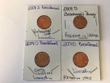 Lincoln UNC Bicentennial 2009D Set US Lincoln Pennies One Cent Coins