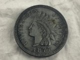 1877 Indian Metal Craft Indian Head Cent Belt Buckle Replica