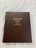 Washington Quarters Book with 14 Quarters 1992-1998