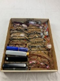 Large Lot of Vintage Women's Reading Glasses