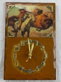 Wooden Indian Theme Wall Clock