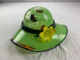 Vintage Blown Glass Hat Bowl- Murano Style