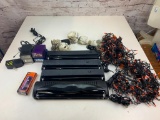 Lot of Halloween Lights, Black Lights, Strobe Lights