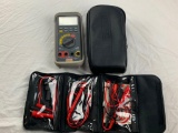 Craftsman 73753 True RMS Multimeter Digital with leads and Storage cases