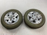 Lot of 2 motor wheel chair tires PowerTrax PR1M0