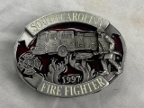 South Carolina Fire Fighters 1997 Belt Buckle Limited Edition of 1000