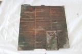 Antique Camel Cigarettes Printers Plate Advertising 10X10