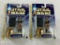 Lot of 2 STAR WARS Return Of The Jedi GENERAL MADINE Action Figures With Variant NEW 2004