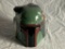 2008 Star Wars BOBA FETT Helmet Ceramic Cookie Jar Candy Jar NEW SEALED