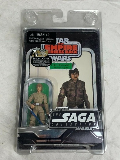 Star Wars Vintage Saga Collection Empire Strikes Back LUKE SKYWALKER Action Figure NEW with case