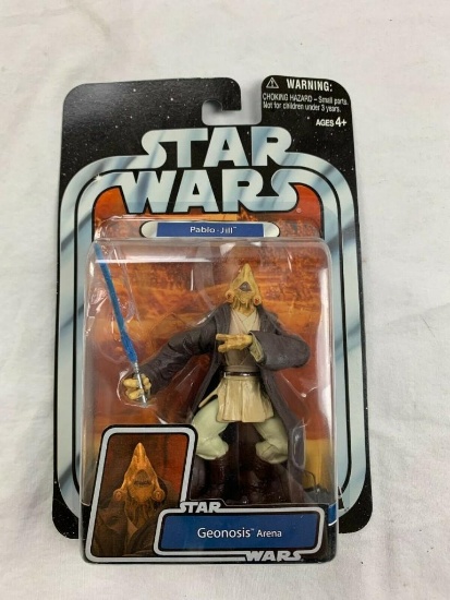 STAR WARS Attack Of The Clones PABLO-JILL Geonosis Arena Figure NEW 2004