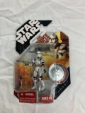 Star Wars 30th Anniversary CLONE TROOPER Action Figure with Coin NEW Revenge Of The Sith