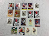 ANDY PETTITTE Yankees Lot of 19 Baseball Cards
