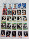 ROBERTO ALOMAR Lot of 25 Baseball Cards with ROOKIE Cards