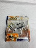 Star Wars Clone Wars Clone Trooper Yellow Team 3 Pack Army of the Republic NEW