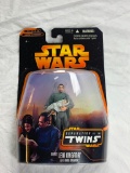 Star Wars Separation Of The Twins Bail Organa and Infant Leia Organa Action Figure NEW 2005